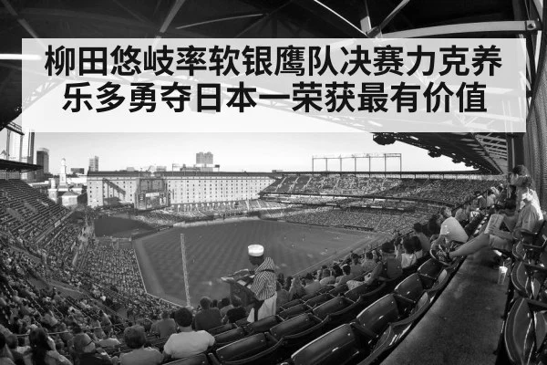 柳田悠岐率软银鹰队决赛力克养乐多勇夺日本一荣获最有价值